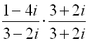 Jak vydlit dv komplexn sla v algebraickm tvaru