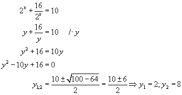 Jak eit rovnici se substituc, kter vede k rovnici kvadratick