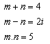 pklad na algebraick a goniometrick tvar komplexnho sla