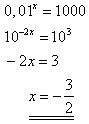 pklad z psemn prce na exponenciln rovnice