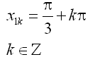 Jak řešit jednoduché goniometrické rovnice pomocí jednotkové kružnice s tgx