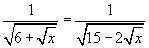 příklad na příklad na rovnice s neznámou pod odmocninou