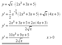 pklad na derivace