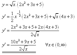 pklad na derivace