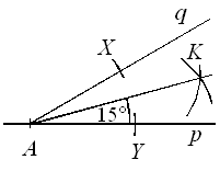 Jak sestrojit hel 15° – krok 2.