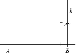 Jak sestrojit obdélník, známe-li délku strany a délku úhlopříčky – krok 2.